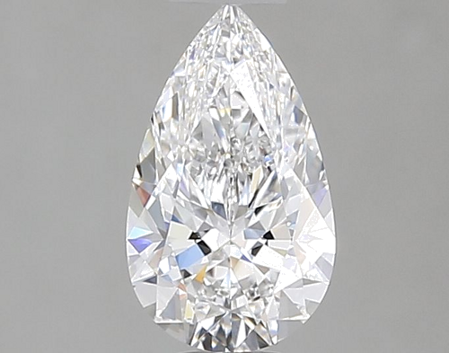 0.54 carat E-VS1 Natūralus Pear Deimantas (1)