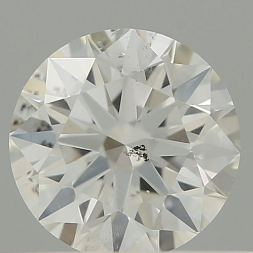0.35 carat G-SI2 Excellent cut Natūralus Round Deimantas (1)