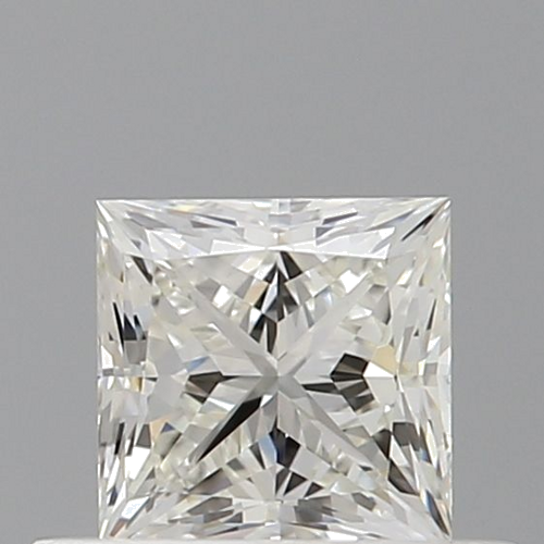 0.5 carat I-VS1 Natūralus Princess Deimantas (1)