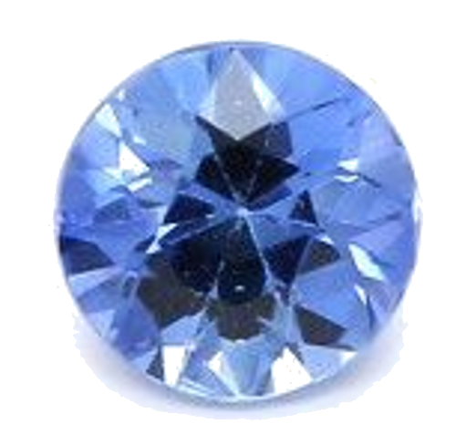 0.25 carat BLUE BRILLIANT cut Round Safyras (1)