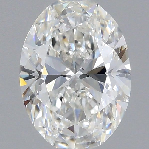 0.5 carat G-VS2 Natūralus Oval Deimantas (1)