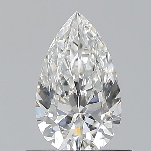 0.6 carat E-VVS1 Natūralus Pear Deimantas (1)