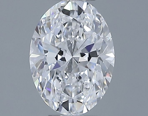 1.0 carat D-VS2 Natūralus Oval Deimantas (1)