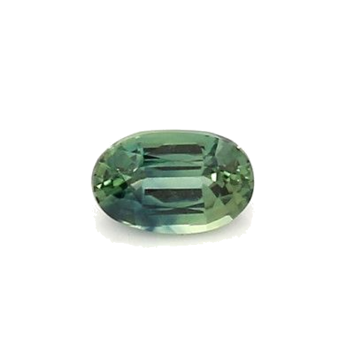 0.42 carat GREEN BRILLIANTSTEP cut Oval Safyras (1)