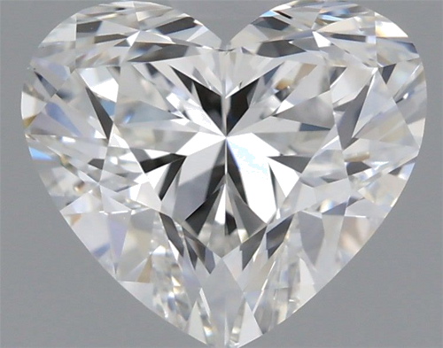 1.51 carat G-VS1 Natūralus Heart Deimantas (1)
