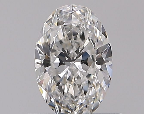 0.52 carat F-SI1 Natūralus Oval Deimantas (1)