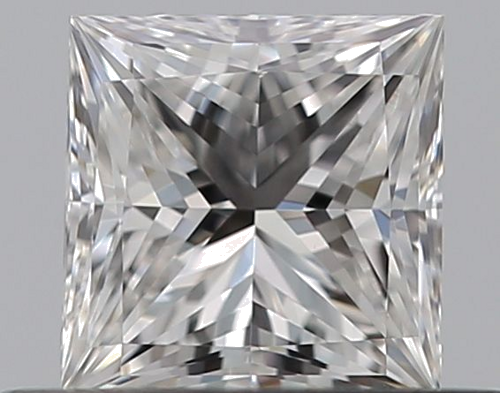 0.4 carat E-VS1 Natūralus Princess Deimantas (1)