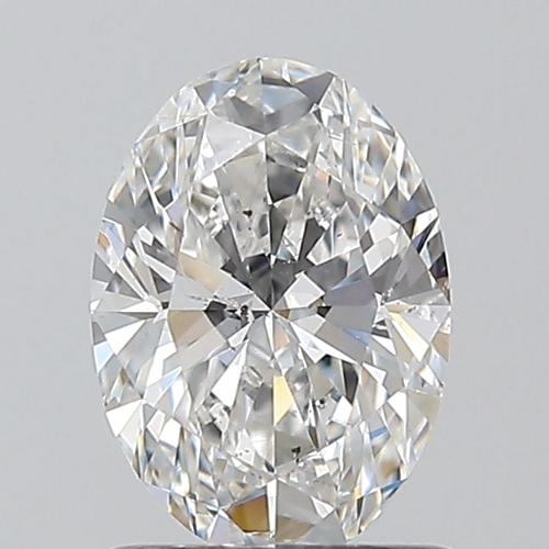 1.01 carat F-SI1 Natūralus Oval Deimantas (1)