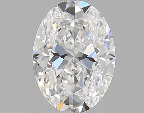 0.4 carat D-VVS2 Natūralus Oval Deimantas (1)