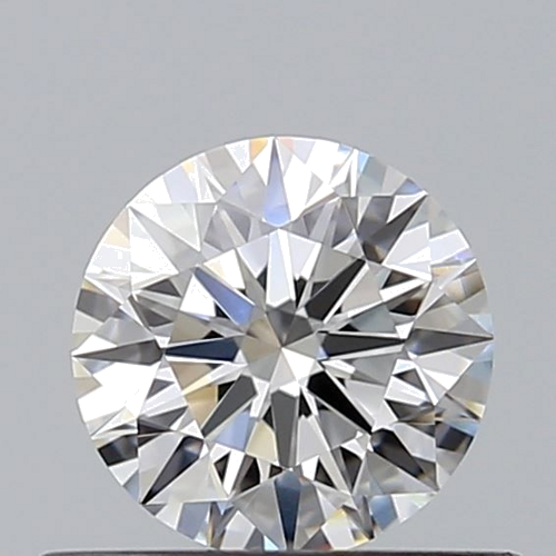 0.52 carat F-VVS1 Excellent cut Natūralus Round Deimantas (1)