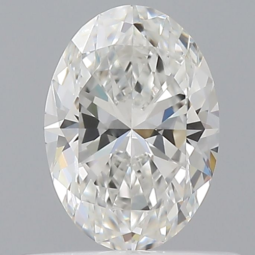 0.56 carat F-VVS1 Natūralus Oval Deimantas (1)