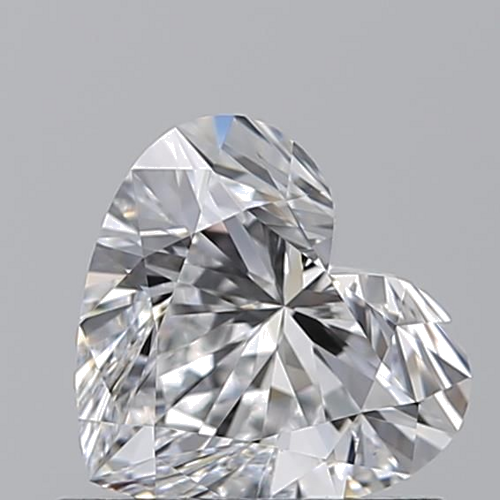 0.7 carat D-VVS1 Natūralus Heart Deimantas (1)