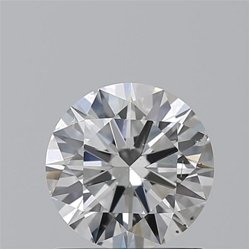 1.01 carat F-SI1 Excellent cut Natūralus Round Deimantas (1)
