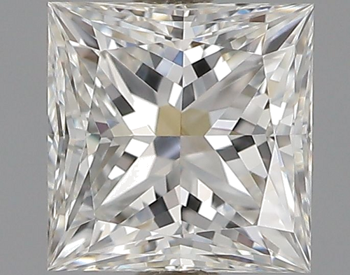 0.54 carat F-VVS1 Natūralus Princess Deimantas (1)