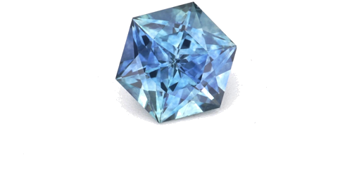 0.54 carat GREEN Hexagonal Safyras (1)
