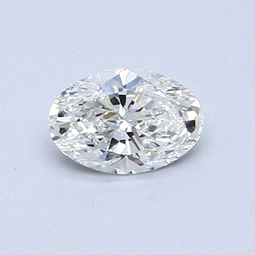 0.52 carat F-VS1 Natūralus Oval Deimantas (1)