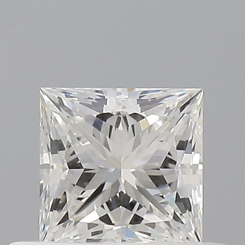 0.5 carat G-VVS2 Natūralus Princess Deimantas (1)