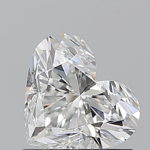 1.01 carat H-VS1 Natūralus Heart Deimantas (1)