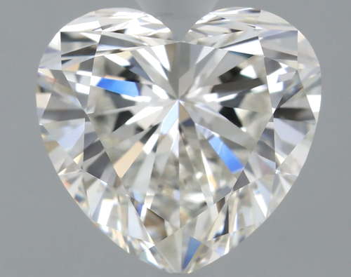 1.0 carat I-VVS2 Natūralus Heart Deimantas (1)