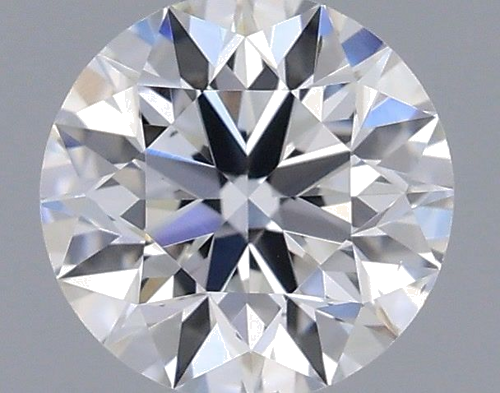 0.4 carat F-SI1 Very Good cut Natūralus Round Deimantas (1)