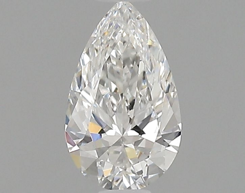 0.56 carat G-VVS1 Natūralus Pear Deimantas (1)