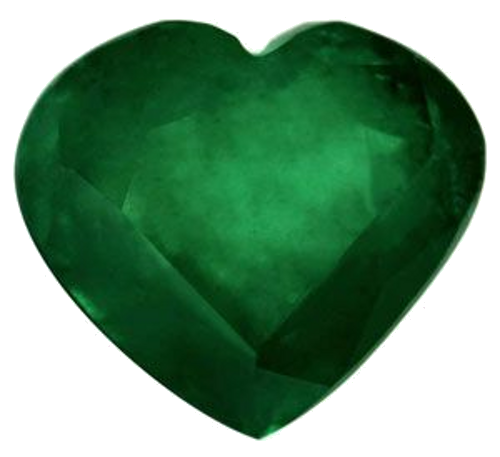 8.02 carat GREEN Heart Smaragdas (1)