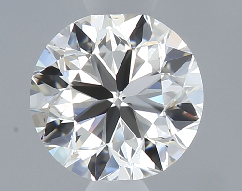 0.5 carat G-VS2 Very Good cut Natūralus Round Deimantas (1)