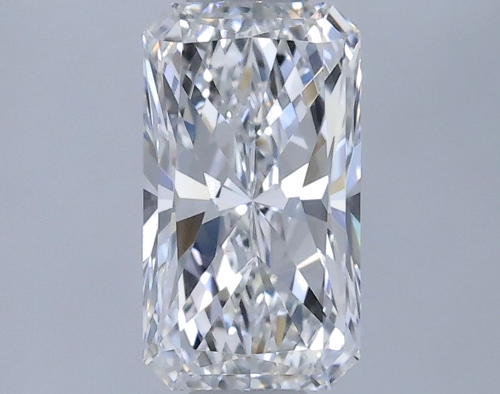 0.5 carat D-VVS1 Natūralus Radiant Deimantas (1)