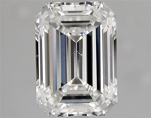 2.0 carat F-SI1 Natūralus Emerald Deimantas (1)