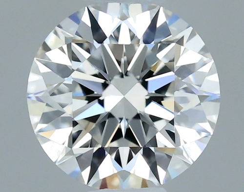 0.43 carat F-VVS1 Excellent cut Natūralus Round Deimantas (1)