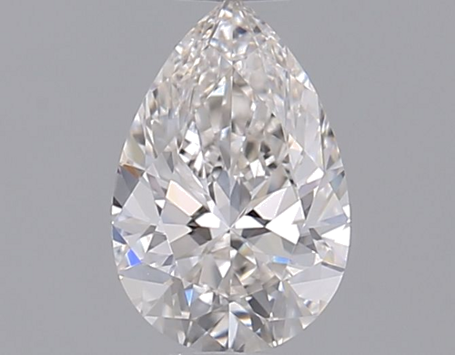 0.5 carat H-VVS1 Natūralus Pear Deimantas (1)
