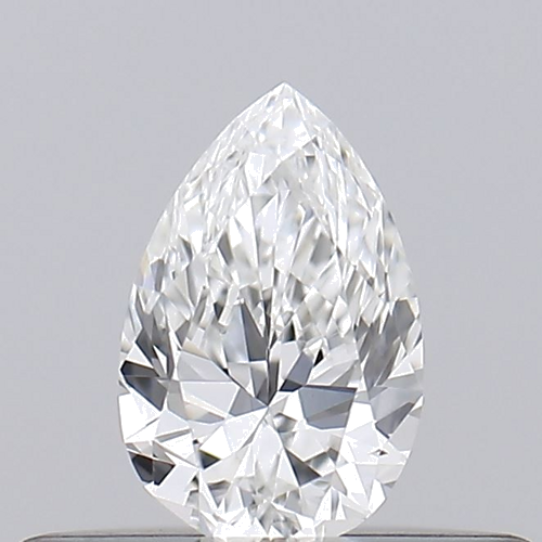 0.21 carat F-VVS2 Natūralus Pear Deimantas (1)