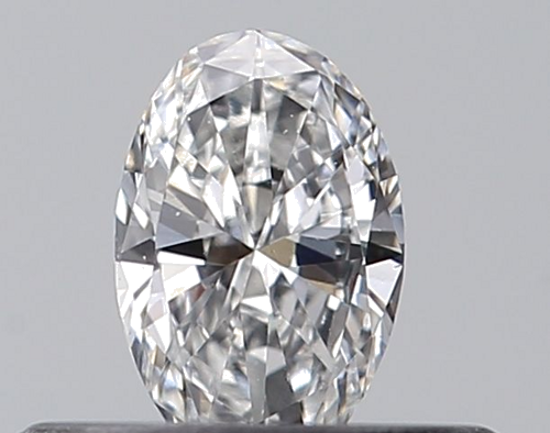 0.23 carat E-VVS2 Natūralus Oval Deimantas (1)