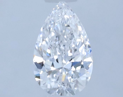 0.26 carat D-VVS1 Natūralus Pear Deimantas (1)