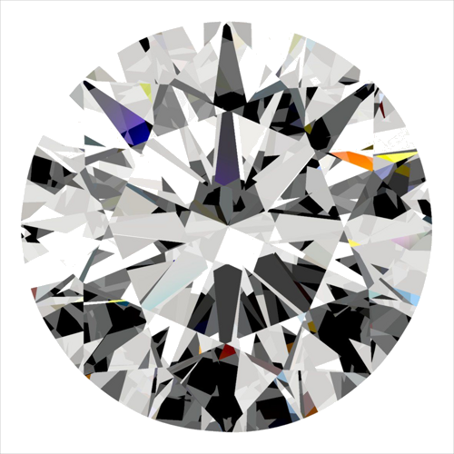 0.32 carat H-VS1 Excellent cut Natūralus Round Deimantas (1)