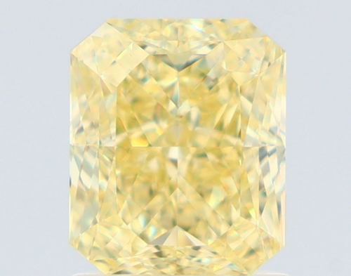 1.52 carat Fancy Yellow-VVS1 Natūralus Radiant Deimantas (1)