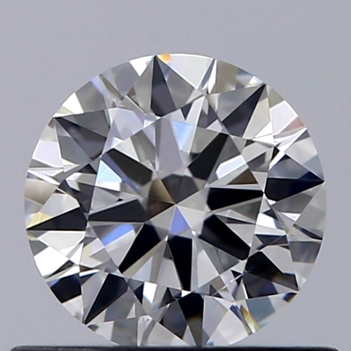 0.58 carat F-SI1 Excellent cut Natūralus Round Deimantas (1)