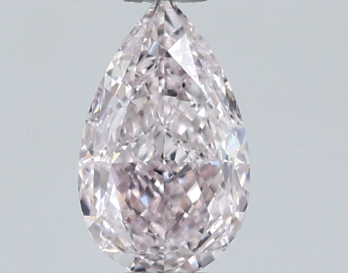 0.5 carat Fancy Light Pink-VS1 Natūralus Pear Deimantas (1)
