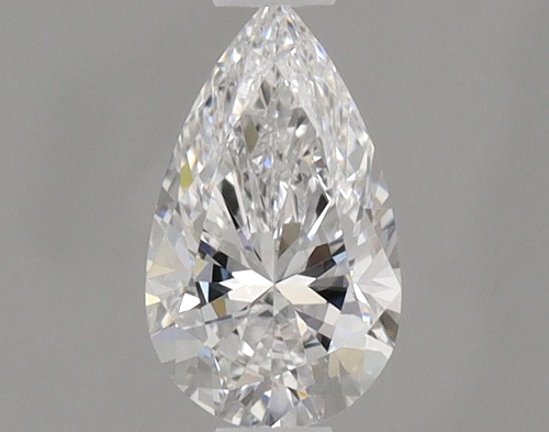 0.3 carat D-VVS1 Natūralus Pear Deimantas (1)