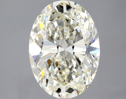3.01 carat K-SI1 Natūralus Oval Deimantas (1)