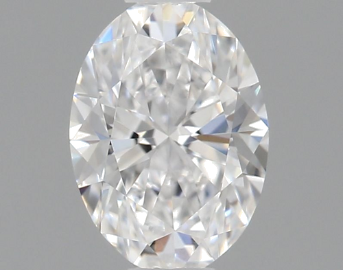 0.45 carat D-VVS2 Natūralus Oval Deimantas (1)