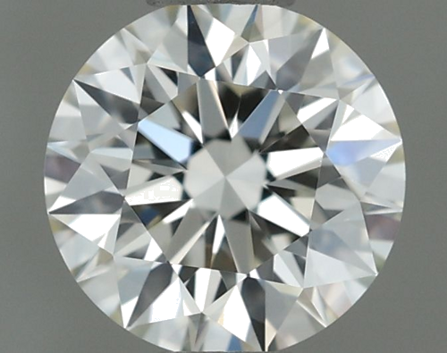 0.51 carat K-VVS1 Excellent cut Natūralus Round Deimantas (1)