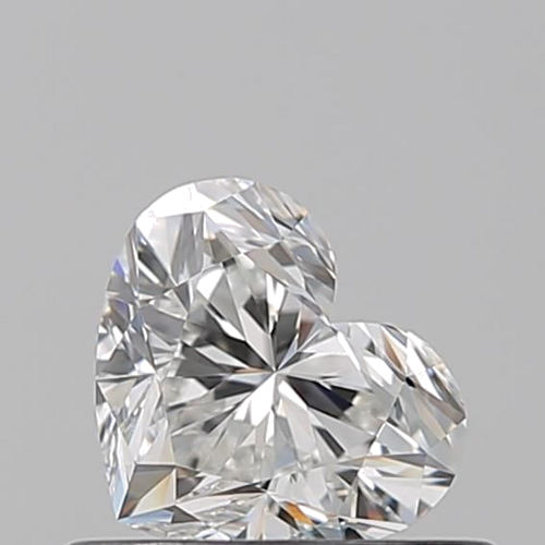 0.51 carat G-VVS1 Natūralus Heart Deimantas (1)