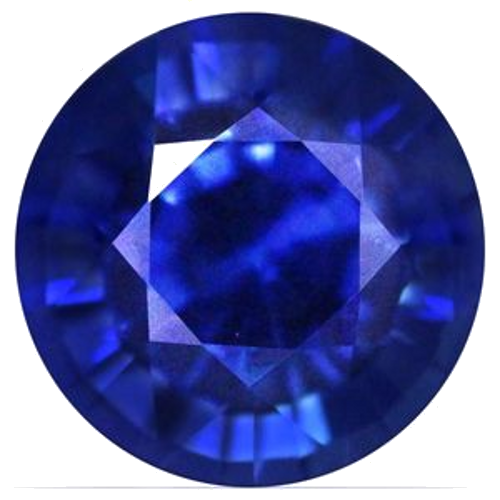 0.68 carat BLUE Round Safyras (1)