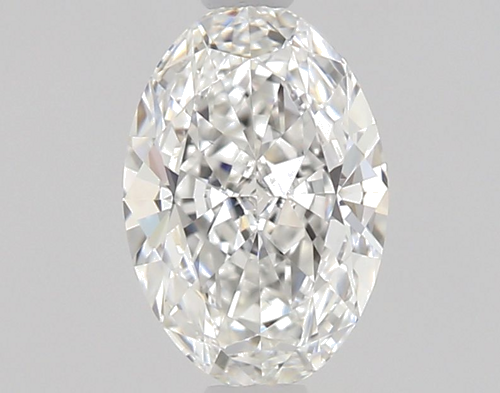 0.58 carat E-VS2 Natūralus Oval Deimantas (1)