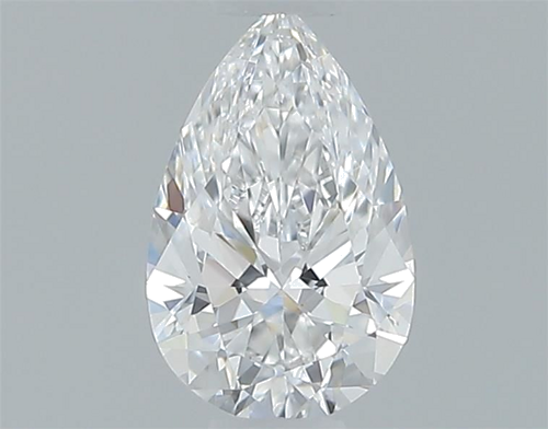 0.3 carat D-VVS1 Natūralus Pear Deimantas (1)