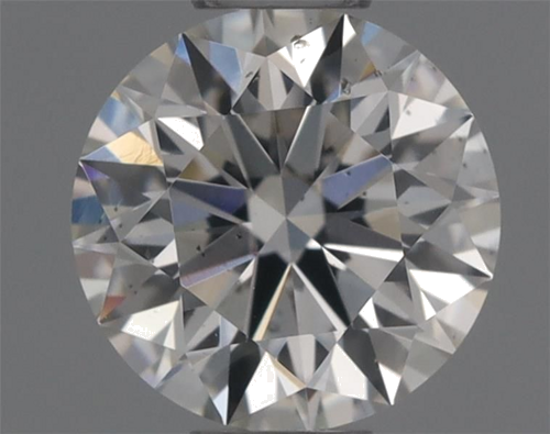 0.36 carat H-SI1 Excellent cut Natūralus Round Deimantas (1)