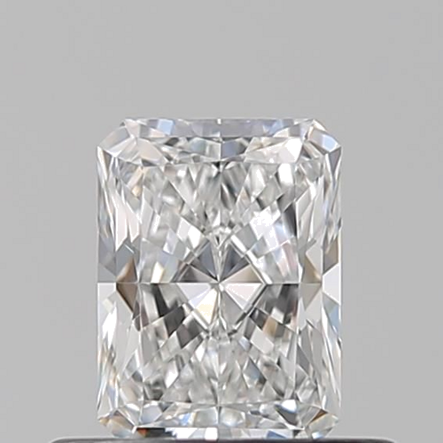 0.51 carat F-VVS2 Natūralus Radiant Deimantas (1)