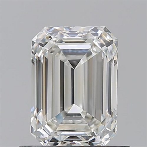0.9 carat H-VVS2 Natūralus Emerald Deimantas (1)