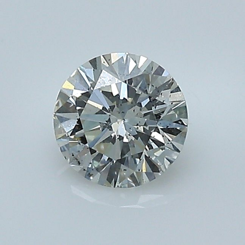 0.52 carat I-SI2 Excellent cut Natūralus Round Deimantas (1)